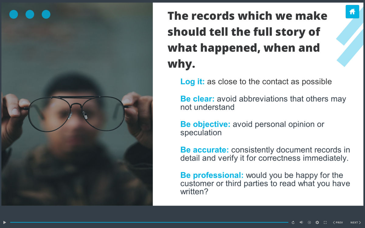 Record keeping Five