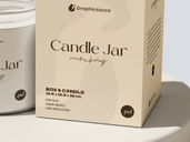 Candle Jar Mockup Half Side View Preview 4