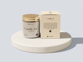 Candle Jar Mockup Side View Preview 1