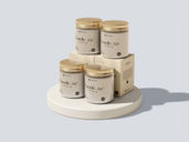 Candle Jar Mockup Stack It Preview 1
