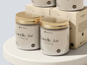 Candle Jar Mockup Stack It Preview 3