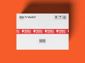 Delivery Box Mockup Top View Preview 3