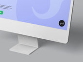 Desktop Clay Mockup Isometric Preview 3
