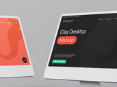 Desktop Clay Mockup Stack It Preview 4