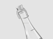 Glass Bottle Mockup Flying View Preview 3