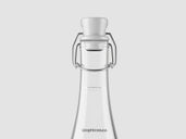 Glass Bottle Mockup Front View Preview 3