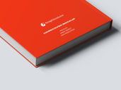 Hard Cover Book Mockup Back Half Side View Preview 4