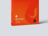 Hard Cover Book Mockup Half Side View Preview 4