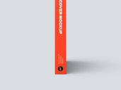 Hard Cover Book Mockup Side View Preview 4