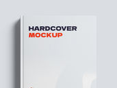 Hard Cover Book Mockup Top View Preview 3