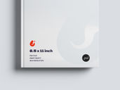 Hard Cover Book Mockup Top View Preview 4
