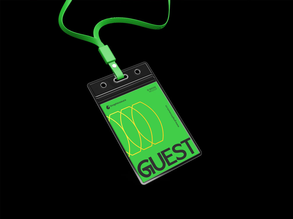 Id Badge Flying View 2