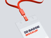 Id Badge Flying View 4
