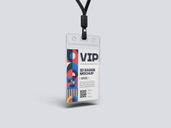 Id Badge Half Side View 3