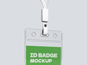Id Badge Half Side View 4