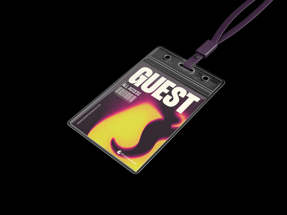 Id Badge Isometric View 2