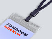 Id Badge Isometric View 4