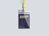 Id Badge Top View 1