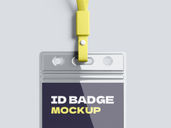 Id Badge Top View 4