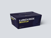 Lunch Box Back Half Side View 1