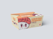 Lunch Box Back Half Side View 3