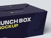 Lunch Box Back Half Side View 4