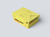 Lunch Box Isometric View 1