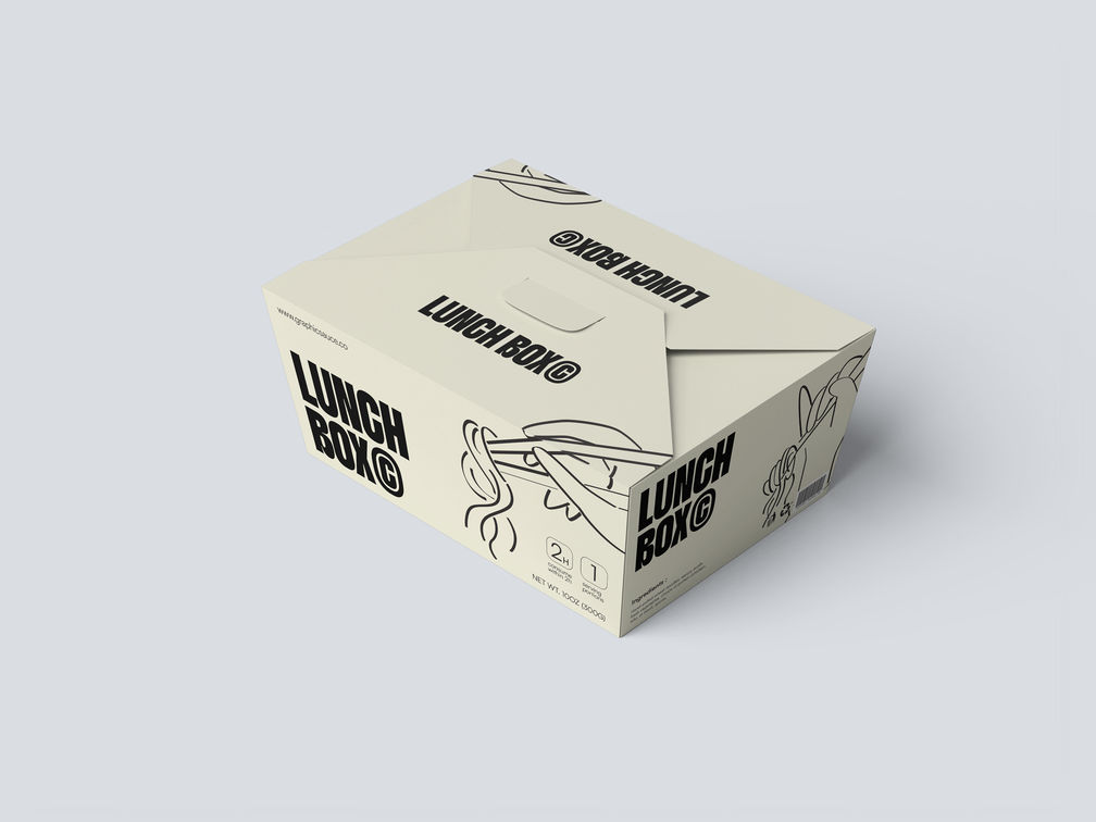 Lunch Box Isometric View 2