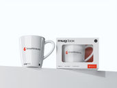 Mug With Box Low Angle View Preview 1