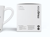 Mug With Box Side View Preview 4