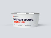 Paper Bowl Front View 1