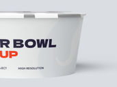 Paper Bowl Front View 4