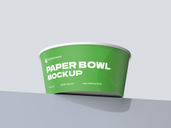 Paper Bowl Low Angle View 1