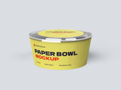 Paper Bowl Side View 1