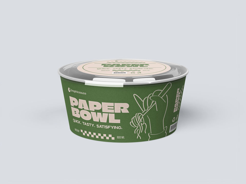 Paper Bowl Side View 2