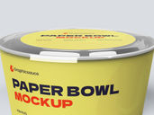 Paper Bowl Side View 4