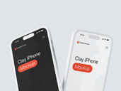 Phone Clay Mockup Stack It Preview 3