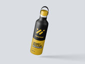 Reusable Bottle Mockup Flying View Preview 3 1 Scaled