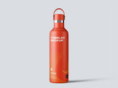 Reusable Bottle Mockup Front View Preview 1