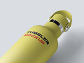 Reusable Bottle Mockup Isometric View Preview 4