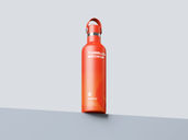 Reusable Bottle Mockup Low Angle View Preview 1