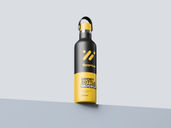 Reusable Bottle Mockup Low Angle View Preview 3