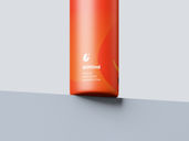Reusable Bottle Mockup Low Angle View Preview 5