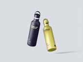 Reusable Bottle Mockup Stack It View Preview 1