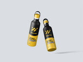 Reusable Bottle Mockup Stack It View Preview 3