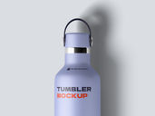 Reusable Bottle Mockup Top View Preview 4