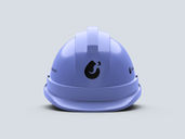 Safety Helmet Front View 1