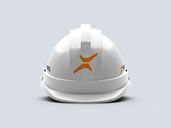 Safety Helmet Front View 3