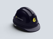 Safety Helmet Isometric View 1
