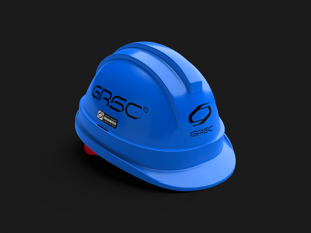 Safety Helmet Isometric View 2
